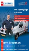tony brinkman, , De Klussenier Tony Brinkman
