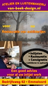 inlijsten restauratie consignatie schilderijen op afspraak, , ambachtelijke lijstenmakerij en restauratieatelier van beek design